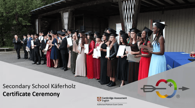 Students at a Ceremony I Swiss Exams 