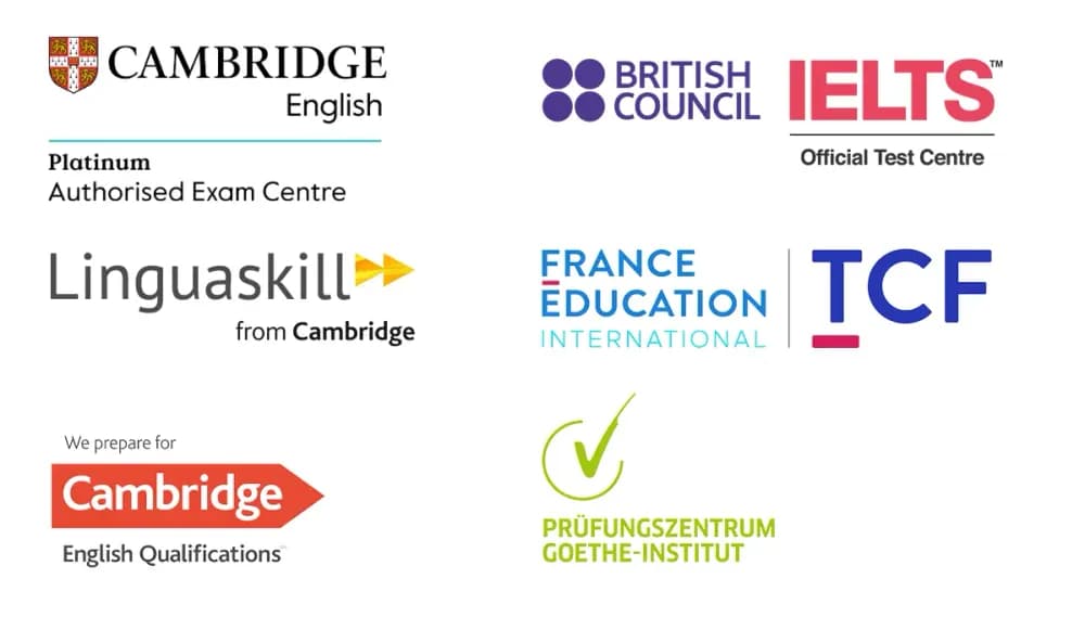 Swiss Exams - Officially licensed provider of Cambridge English Language Assessment, British Council IELTS tests, Cambridge Linguaskill Business Exams (replacing Cambridge English Qualifications for Business), Goethe-Institut Goethe exams and TCF (Test de