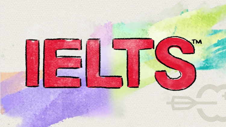 Cool logos of IELTS and Swiss Exams. 