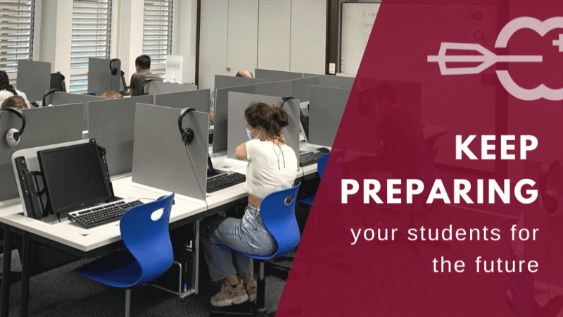 Keep preparing your students for the future