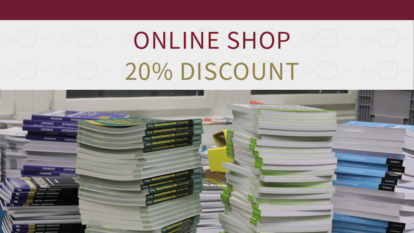 Following post picture depicts information on the 20% discount for books and other exam preparation materials at online store of Swiss Exams