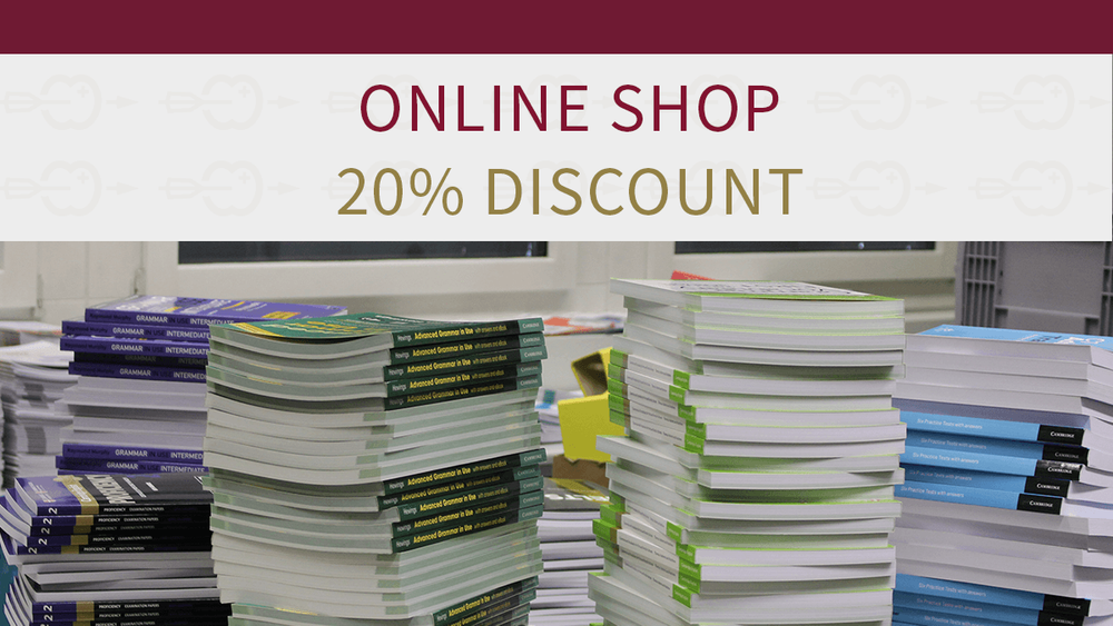 Benefit from a 20% discount on our preparation books from our online shop