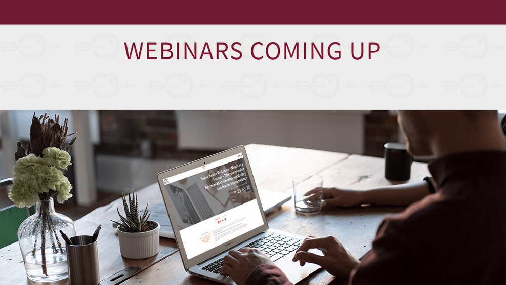 Don’t miss our upcoming webinars! 