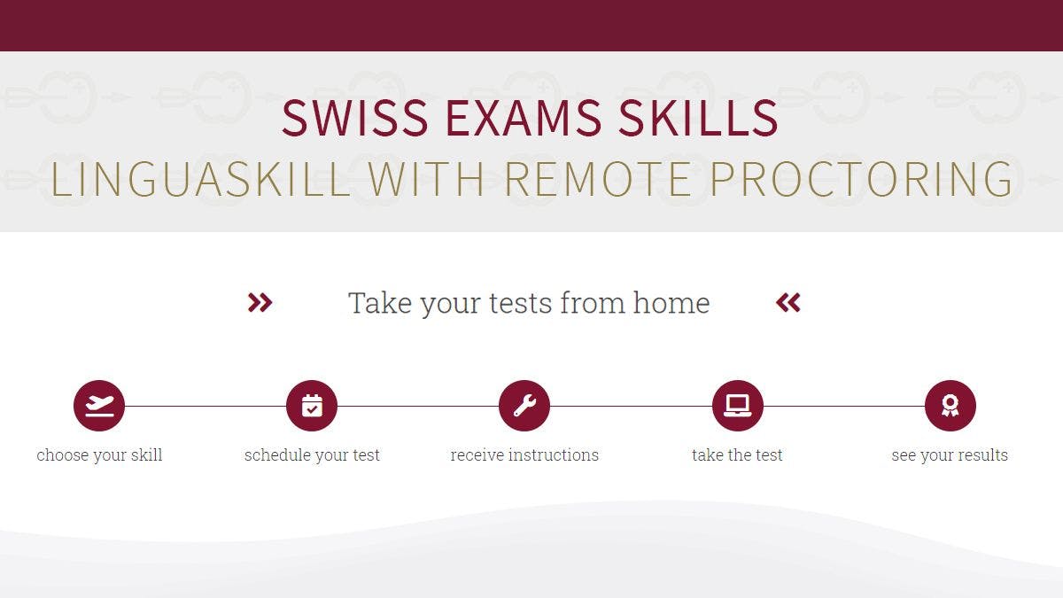 “Linguaskill at Home” now available via Swiss Exam Skills