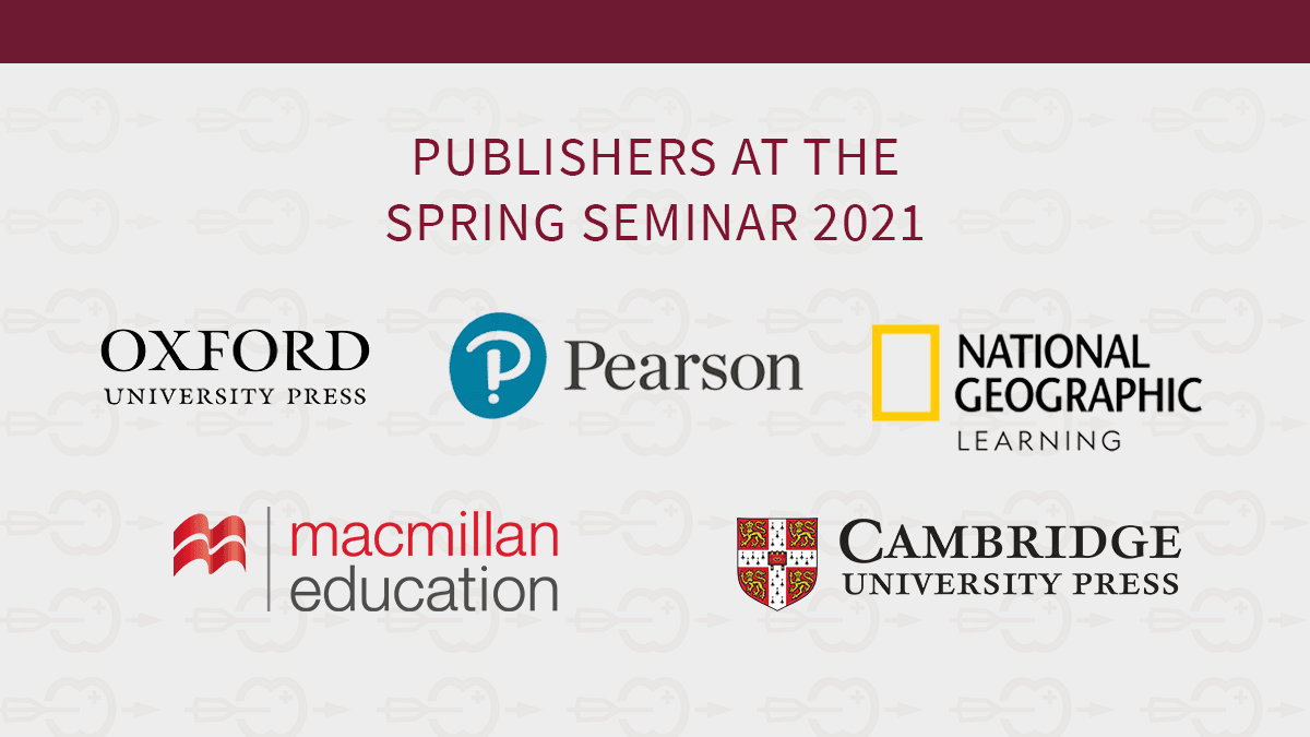 Spring Seminar 2021 - Publisher Highlights