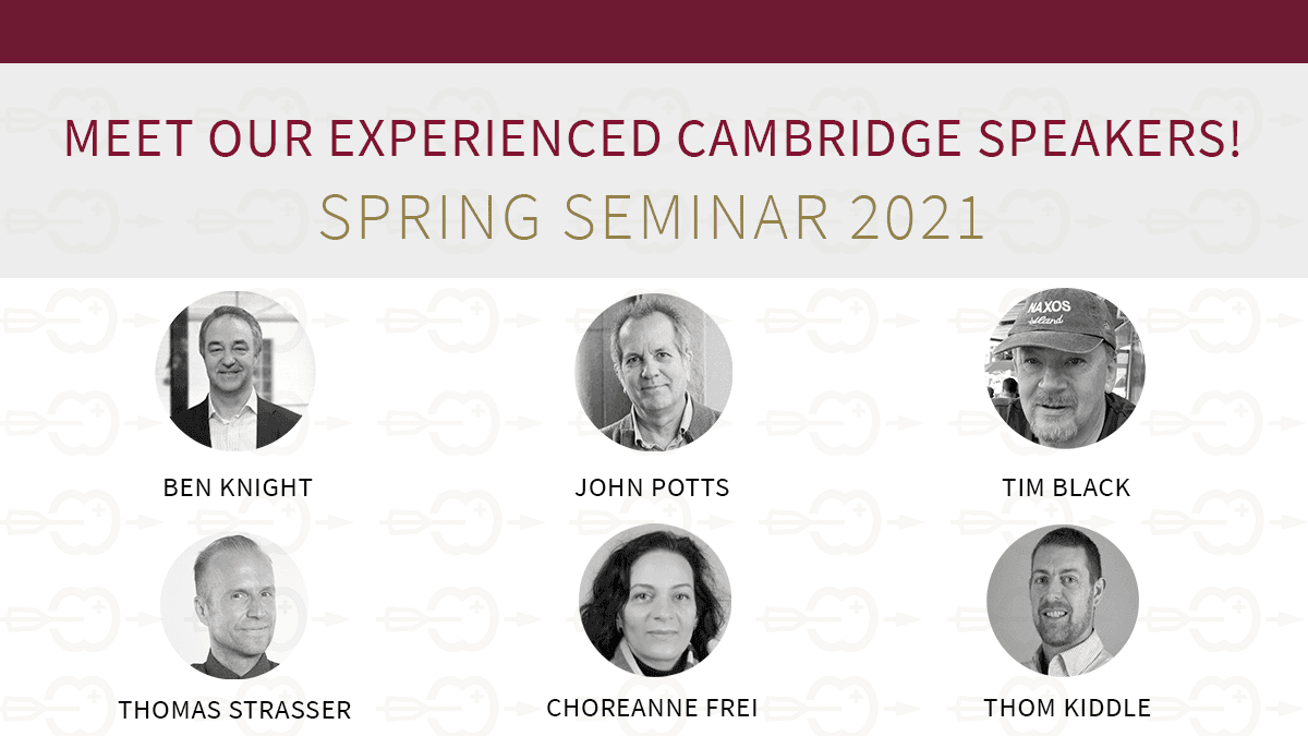 Meet our experienced Cambridge speakers!
