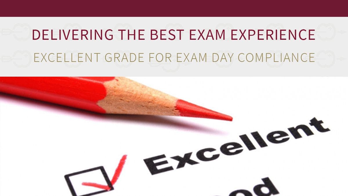 Delivering the best exam day experience possible – Swiss Exams awarded with an “excellent” grade for the exam day compliance assessment