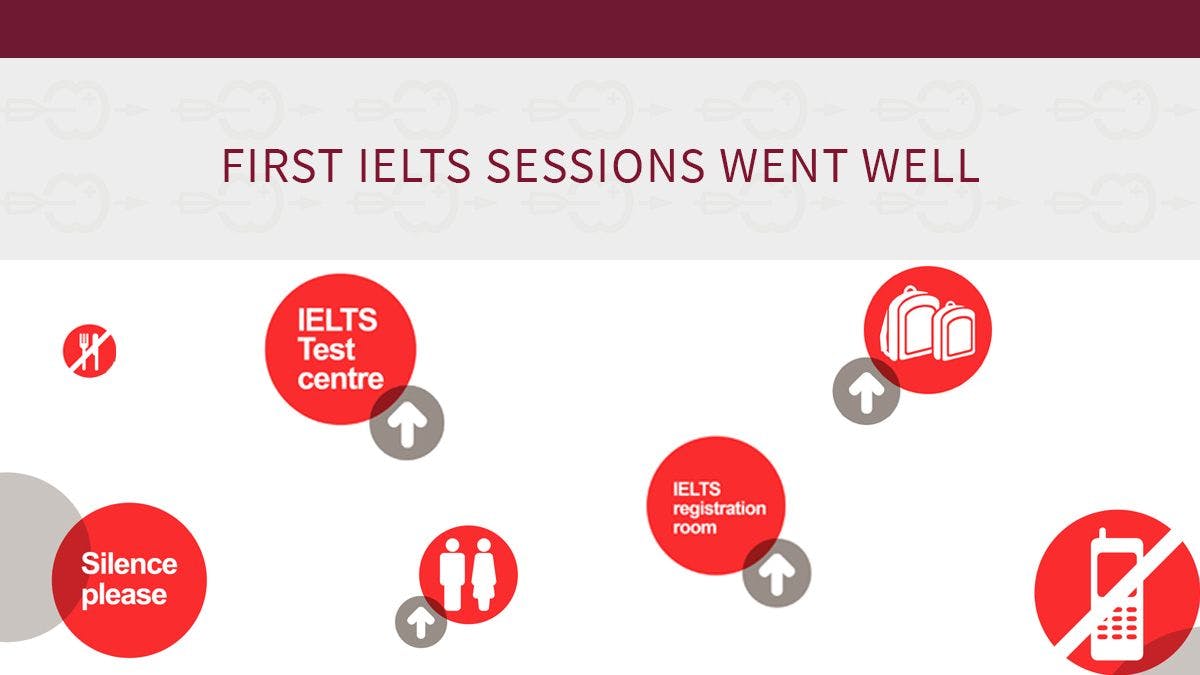 First computer-delivered IELTS sessions went well 