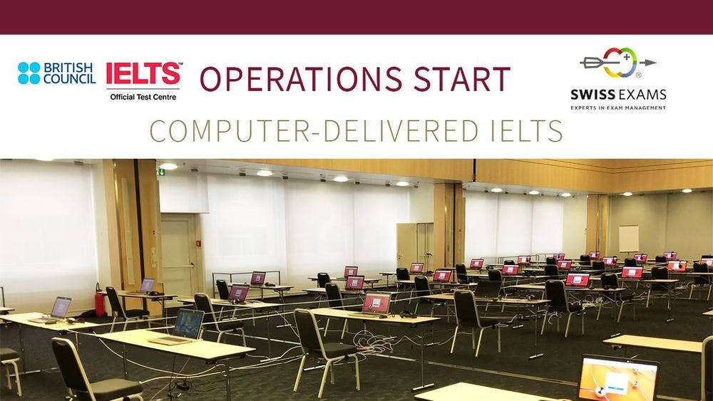 Computer-delivered IELTS with Swiss Exams: operations start