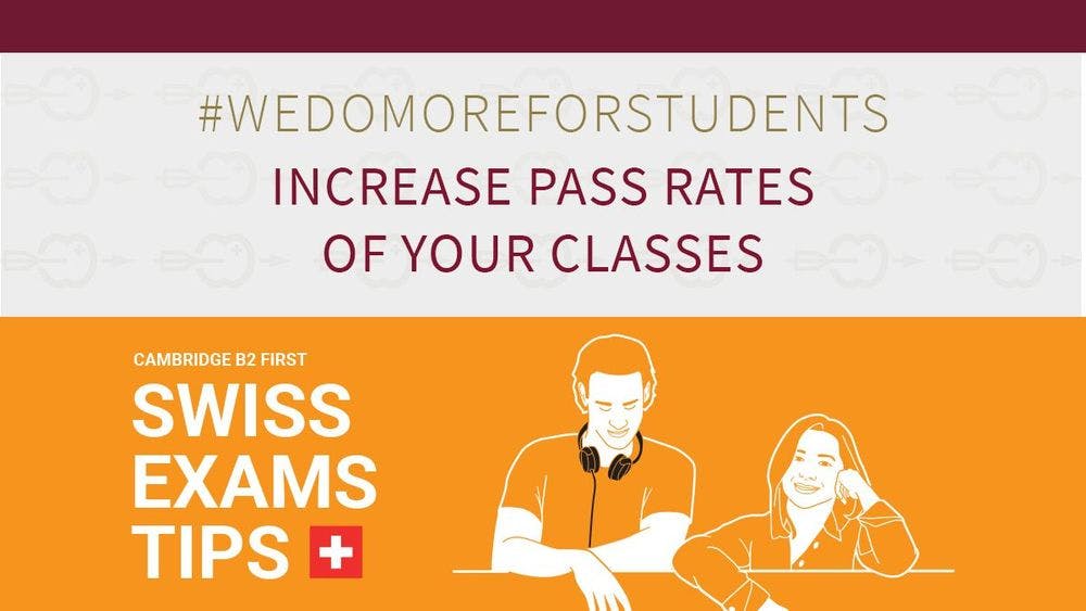 #Wedomoreforstudents - increase pass rates of your classes