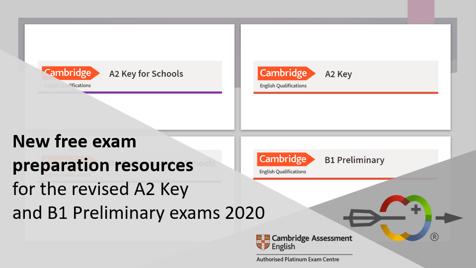 New free exam preparation resources for the revised A2 Key and B1 Preliminary exams 2020