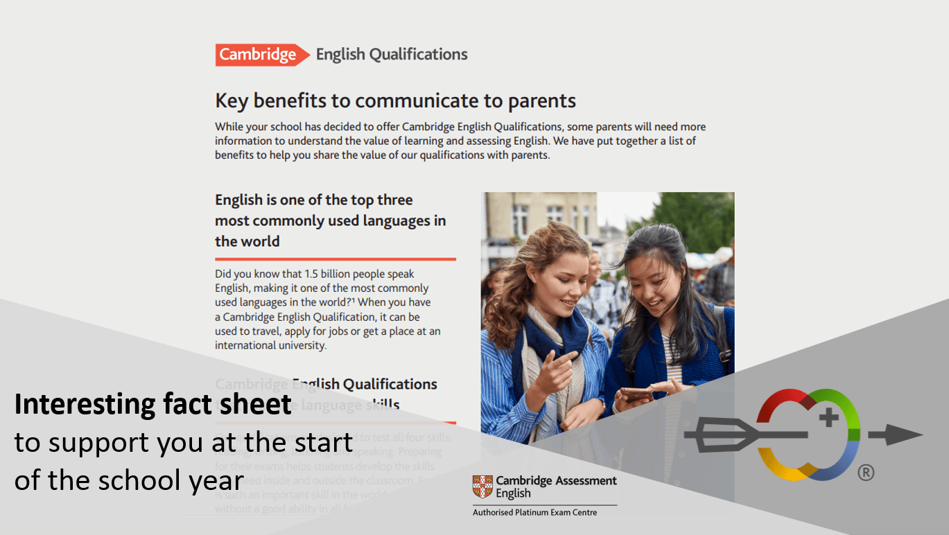Interesting fact sheet to support you at the start of the school year