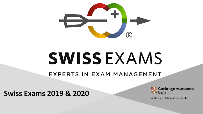 Swiss Exams Logo - Experts in exam management