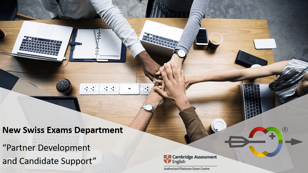New Swiss Exams Department “Partner Development and Candidate Support”