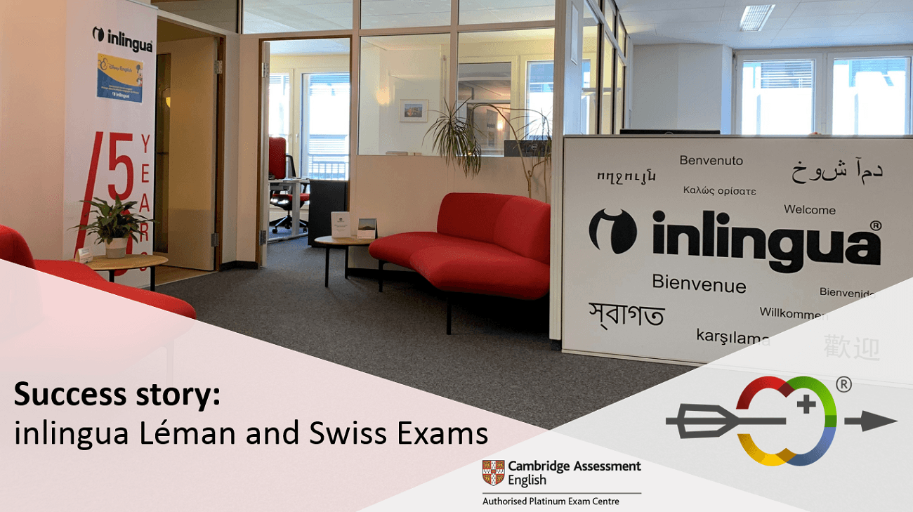Success story: inlingua Léman and Swiss Exams – a great partnership