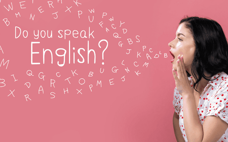Lady asking: Do you speak English? | Assessing Speaking